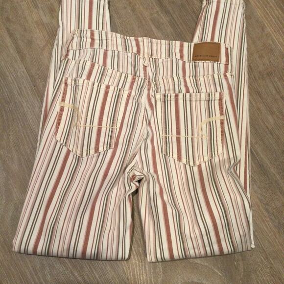 American Eagle striped Hi-Rise Jegging 2 - Picture 5 of 9